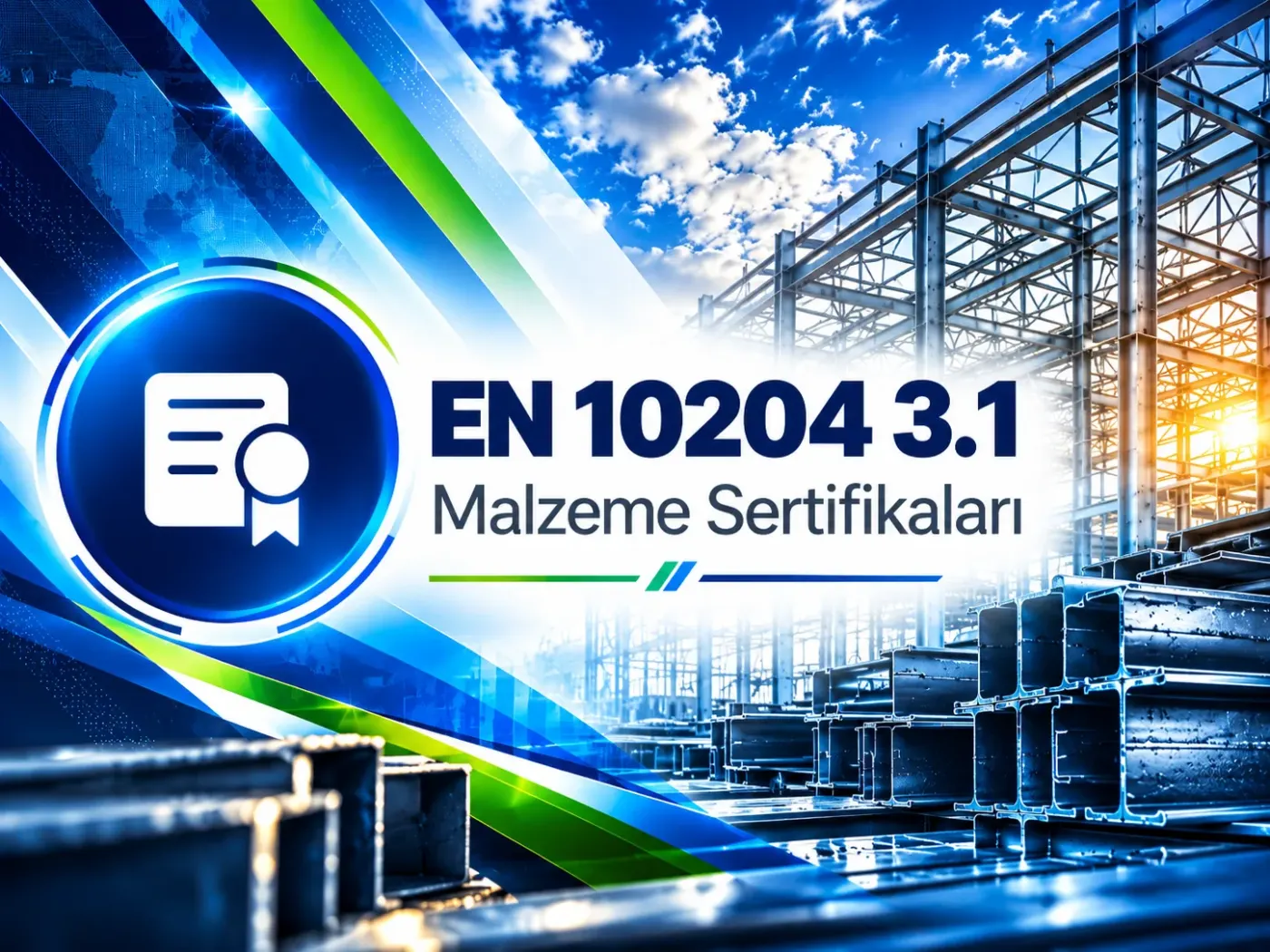 EN 10204 3.1 — Malzeme Sertifikaları